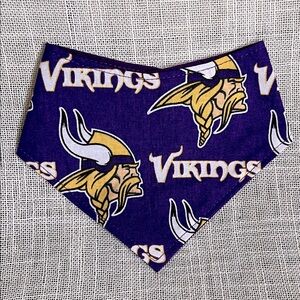 Minnesota Vikings Dog Bandana-Size S
